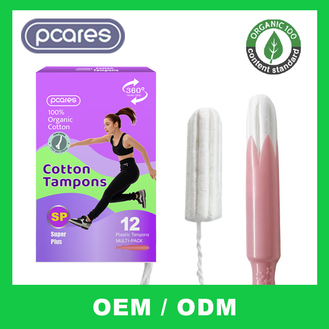 Super Absorbent Tampons with Applicator for Heavy Flow Days