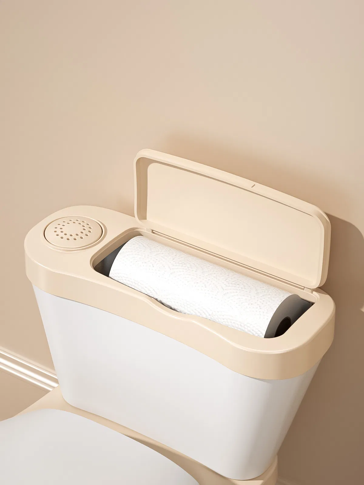 Children's Cartoon Plastic Flush Sound Toilet Stool with Urine Basin for Baby Boys and Girls Child Training