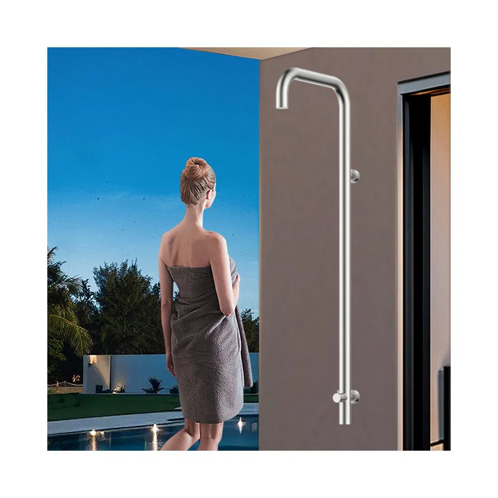 Stainless Steel Swimming Pool Rainfall Beach Garden Outdoor Shower