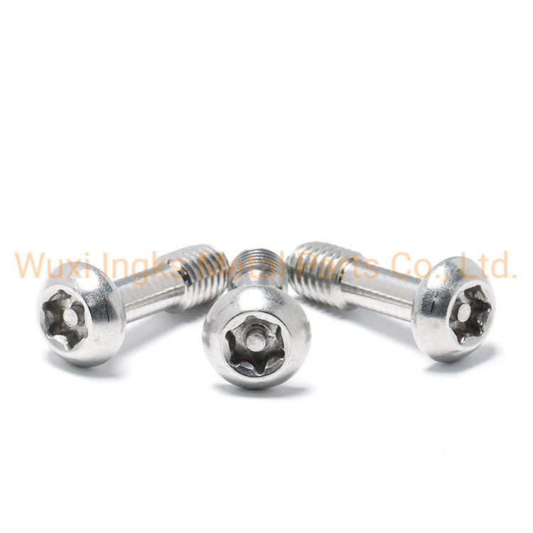 Stainless Steel Security Torx Pin Button Head Torx Captive Screw