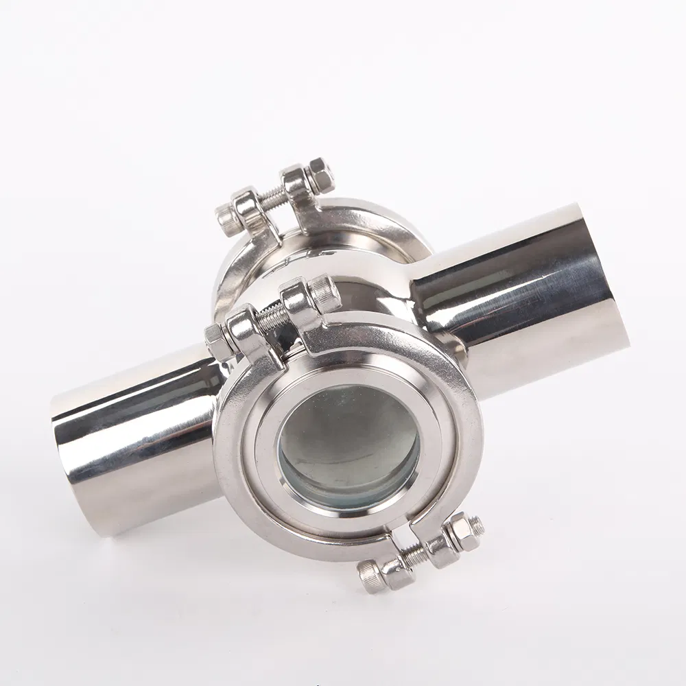 Premium Double Window Sight Glass for Food and Pharma DN65