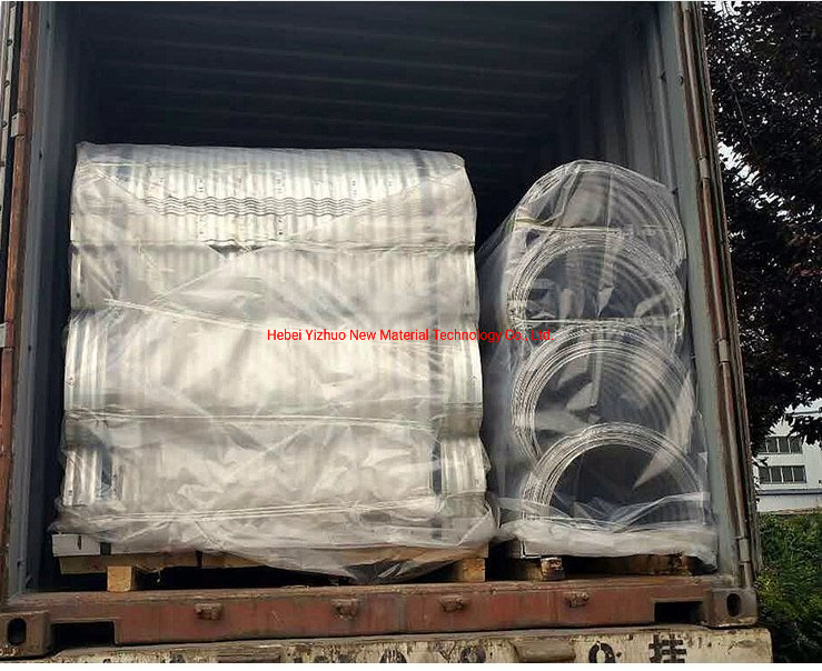 Round Zinc Coating Corrugated Metal Culvert Pipe