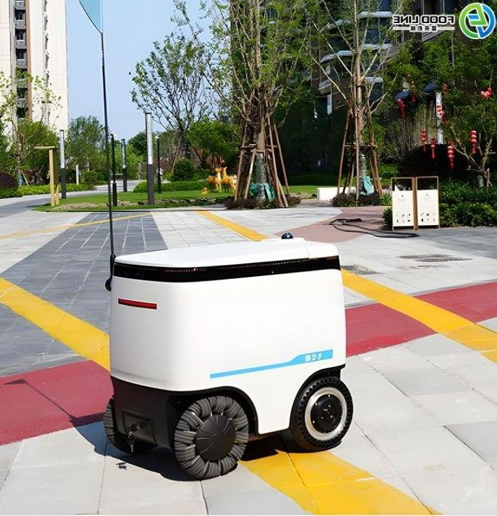 Smart Path Planning Warehouse Industrial High-Capacity Delivery Robot