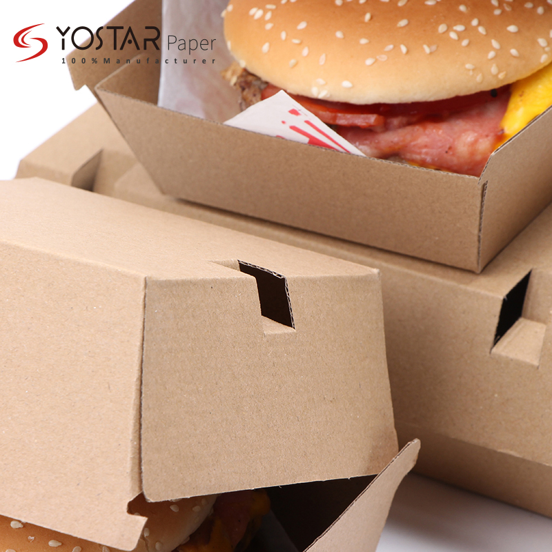 Durable Cheap Hamburger Box for Hamburgers