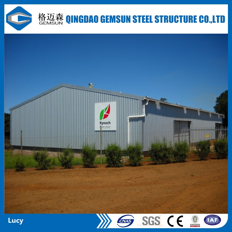 China Made Galvanized/Painted Hangar/Garage/Storage Prefab/Prefabricated Design Frame Workshop/Warehouse Steel Structure for Industrial
