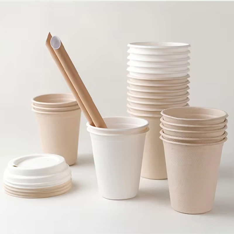 Чашка одноразовая 250 мл из кукурузного крахмала, экологичная