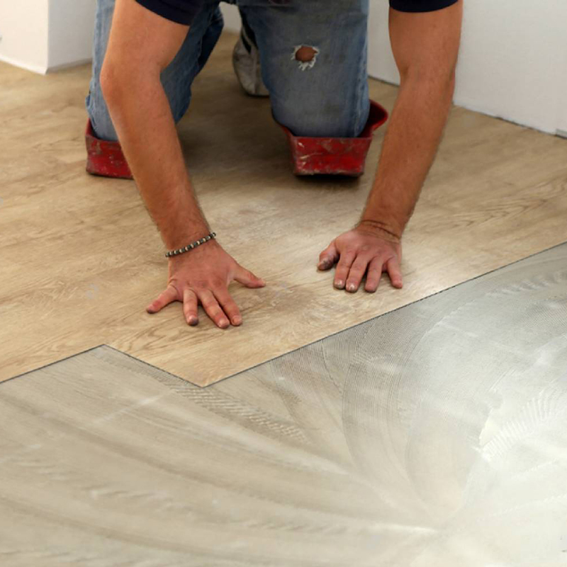 Виниловый пол SPC Click с замком, влагостойкий