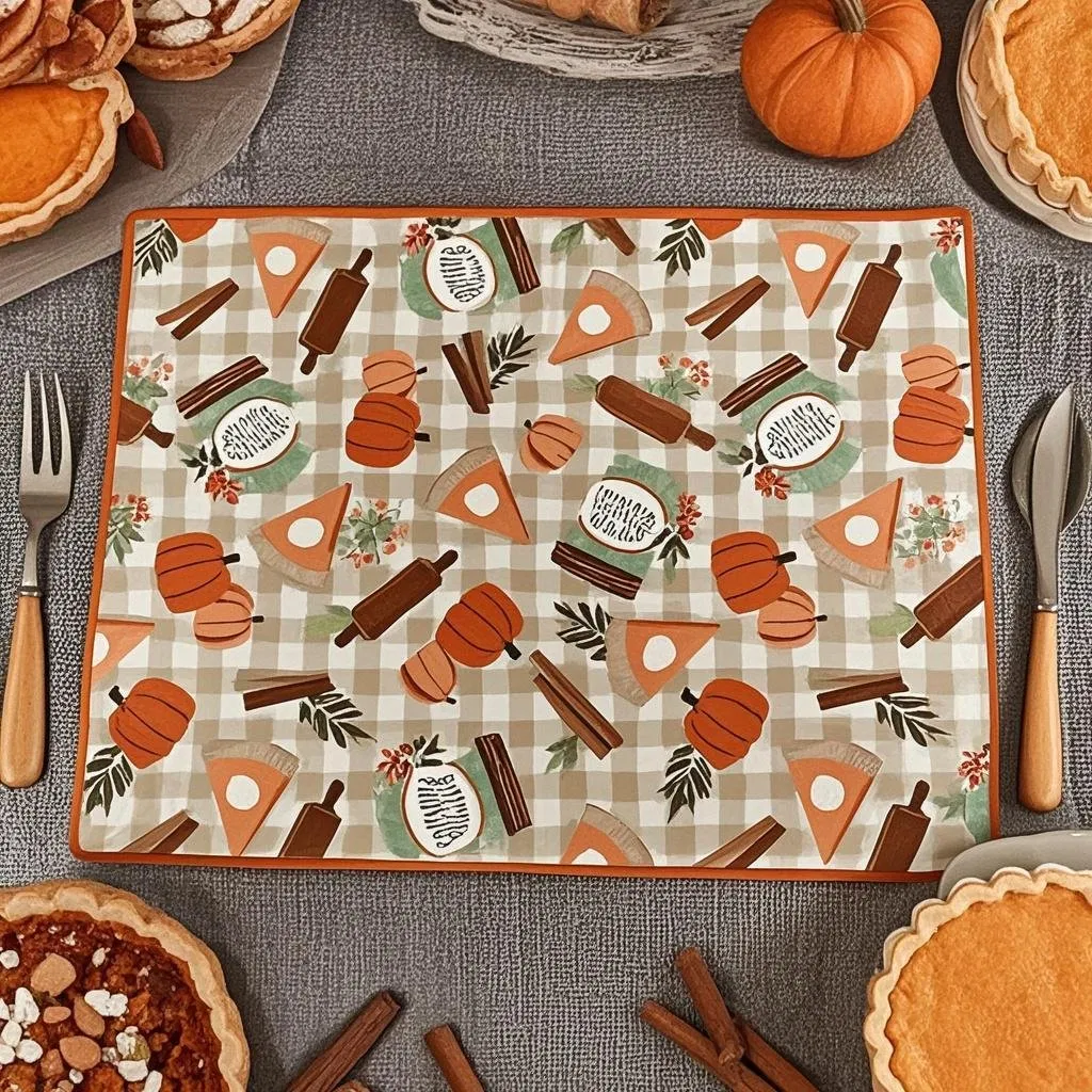 Customizable Table Mat for Kitchen – Controlled Moisture, Personalized Design for Style and Function