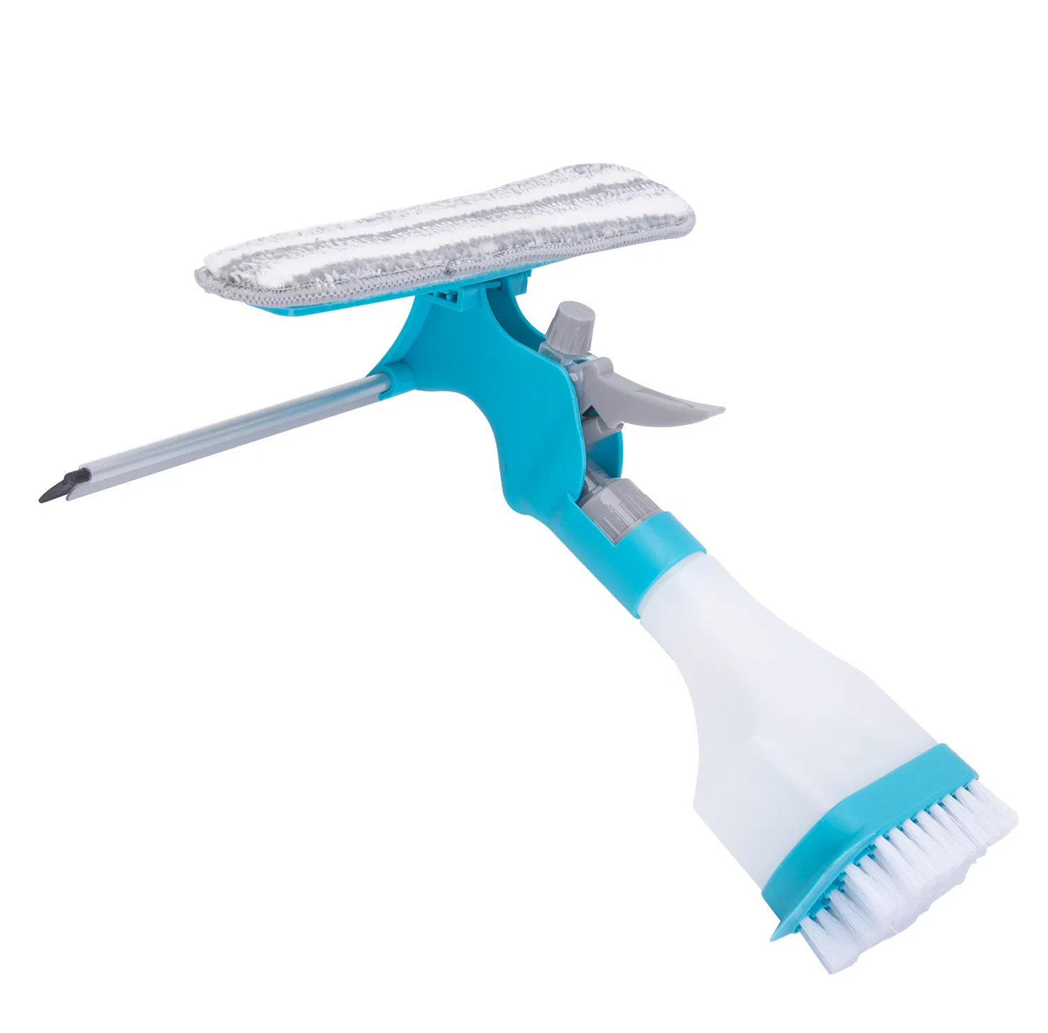 4 In1 Multifunctional Double-Sided Window Cleaning Squeegee with Spray Bottle