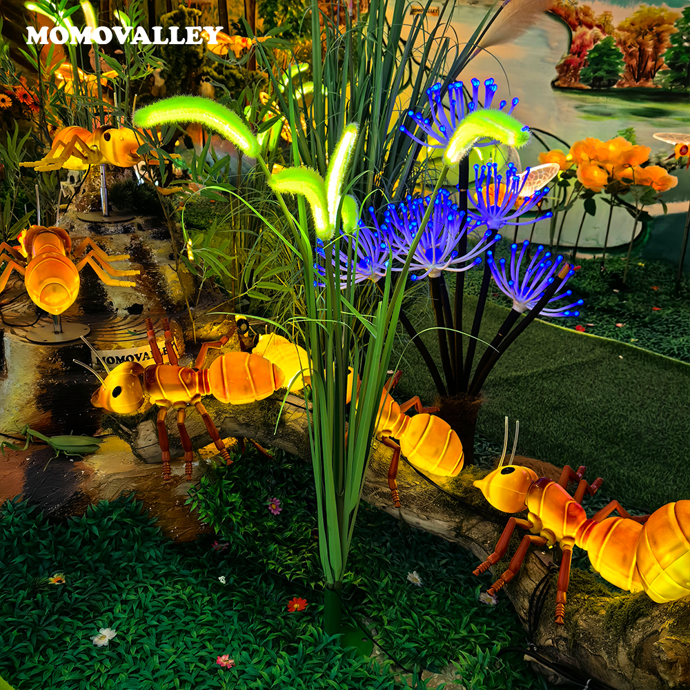 Газон искусственный Momovalley зеленая стена LED подсветка