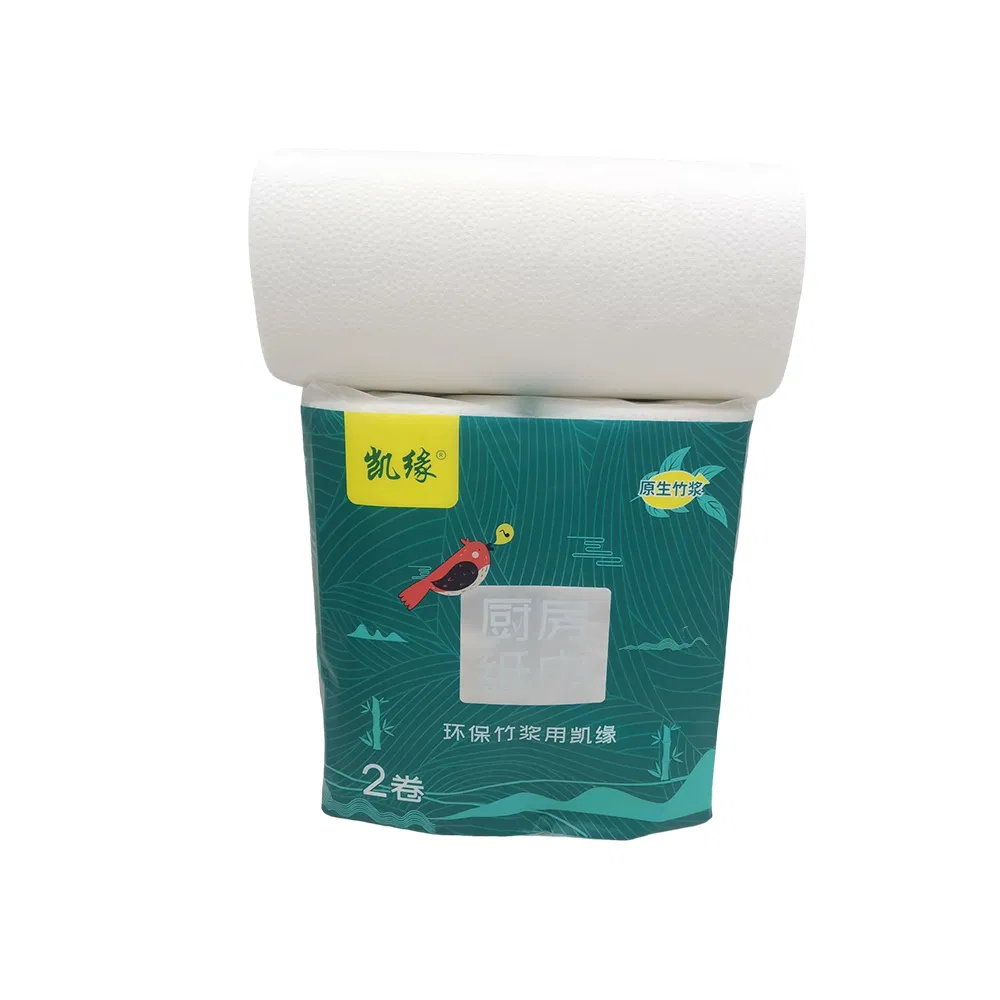 Chinese Suppliers Ecofriendly Bamboo Absorbent Kitchen Paper