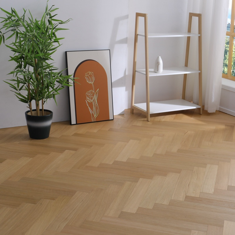 New Three-Layer Herringbone Nordic Environmentally Friendly Home Decoration Solid Wood Composite Floor