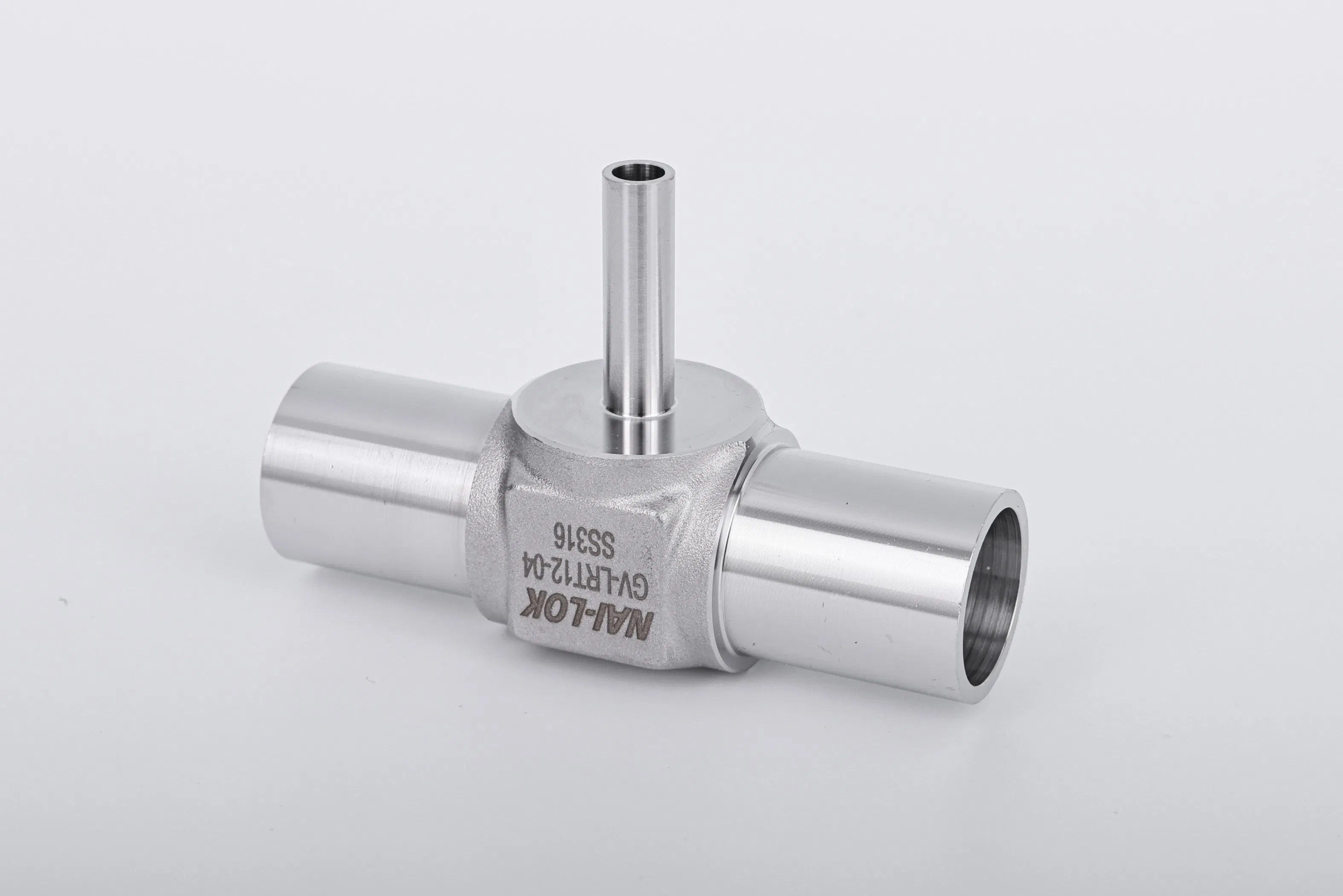 Nailok Ultra High Purity SS316L Electropolished built Weld Reducing Tee Bright Annealing Tee