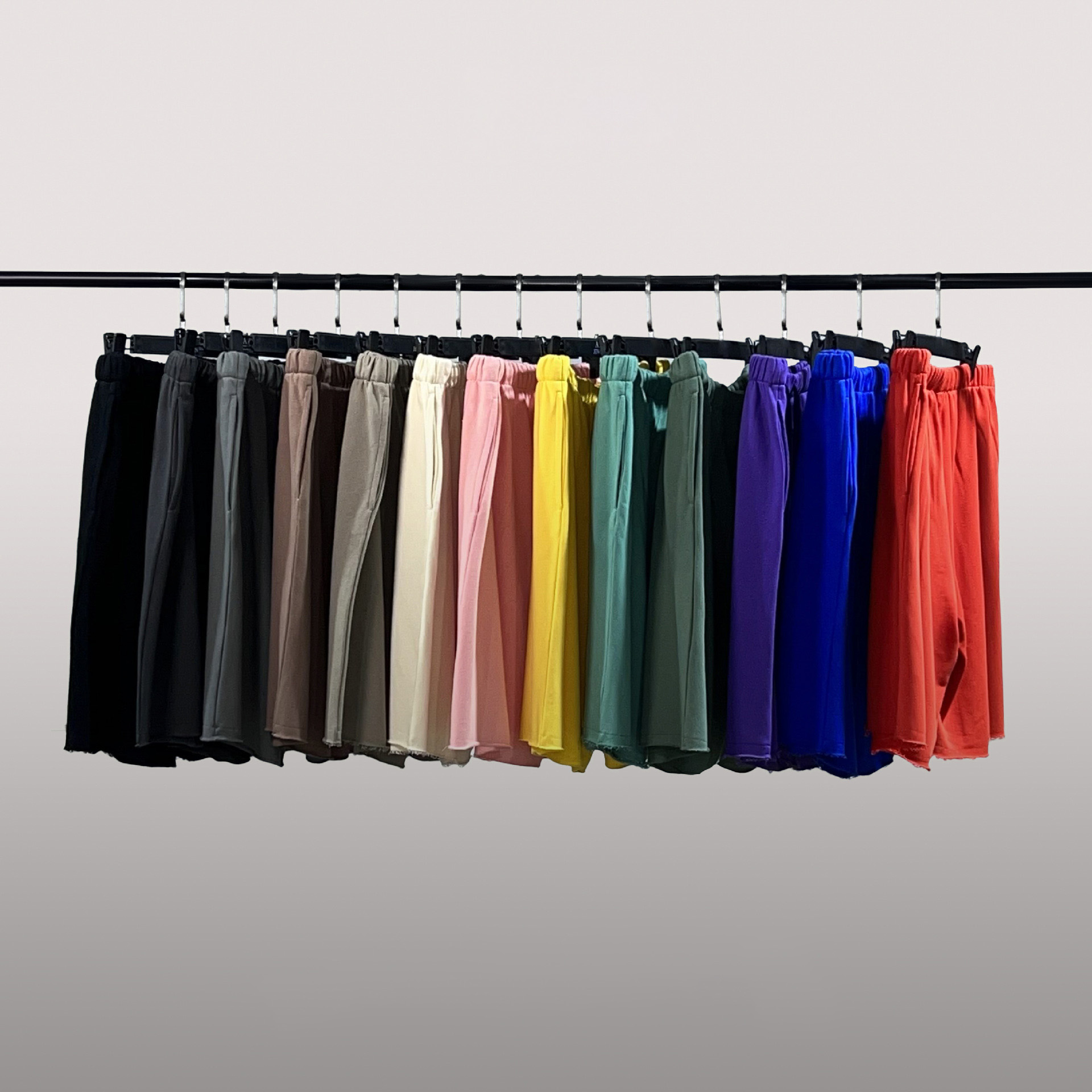 Шорты хлопок 100% унисекс укороченные спортивные 300 г