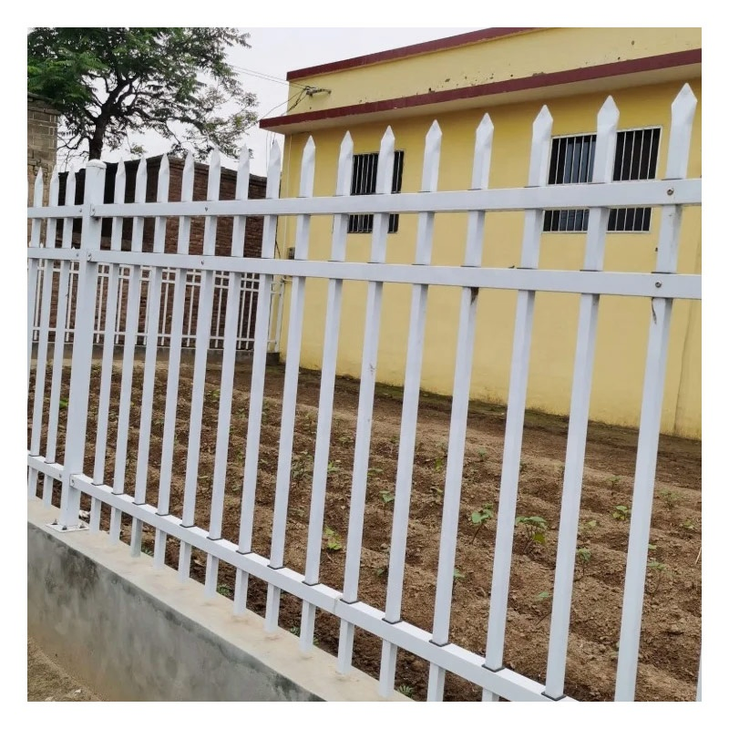 Palisade Window Balack Antitheft Assembled Used High Temporary Aluminum Panel Farm Vinyl Privacy Sheep Field Barbed Small Wall Picket Pool Whit Zinc Steel Fence