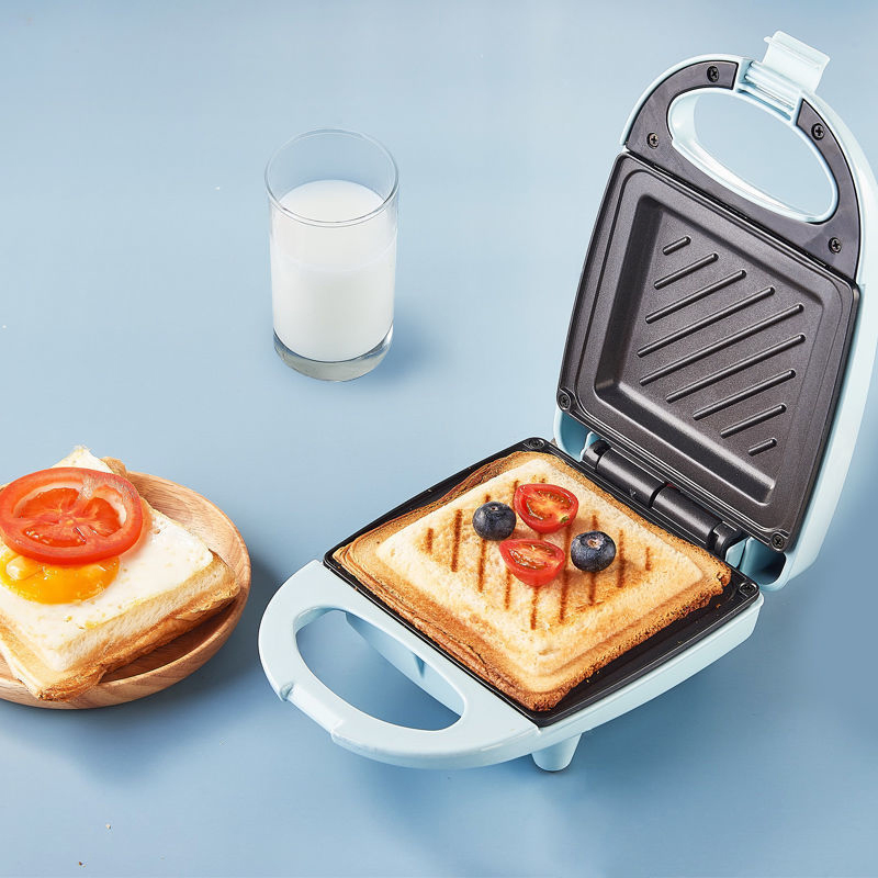 Mini Portable Bread Waffle Maker for Sandwich Breakfast