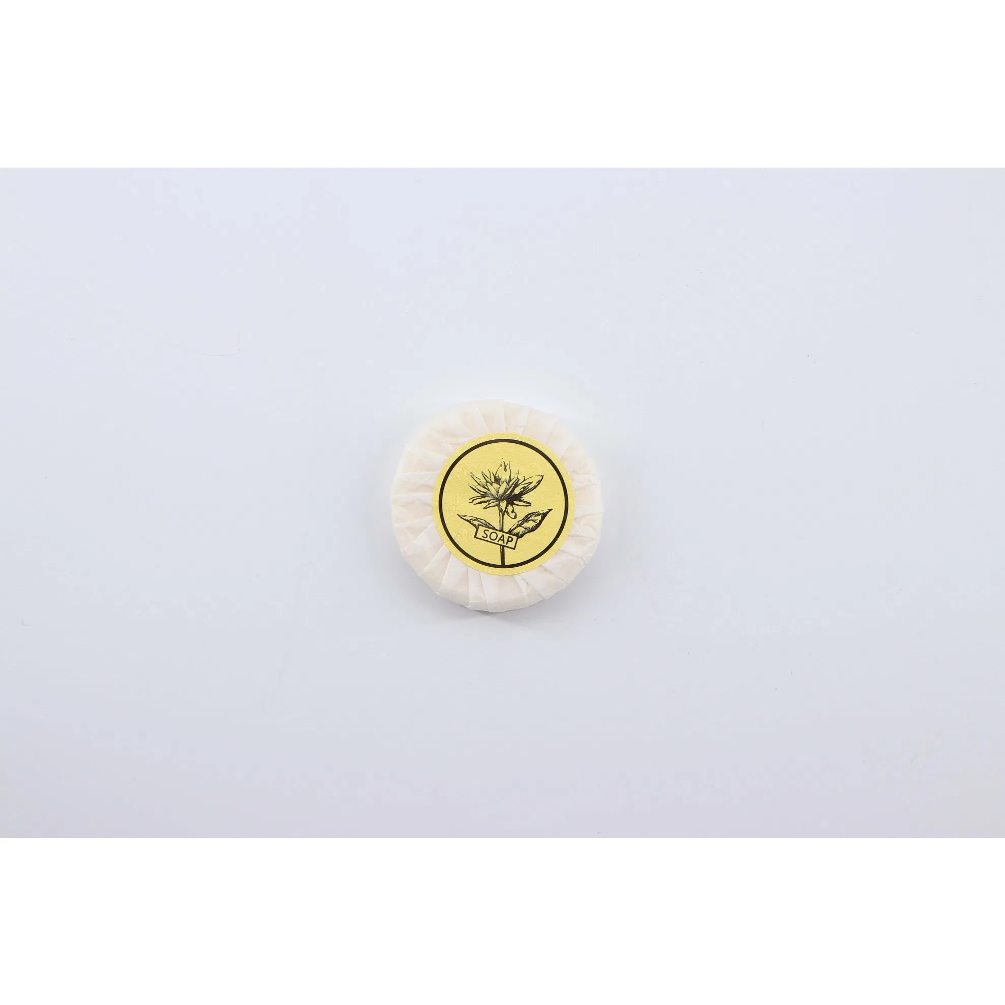 Wholesale Hotel Amenities Luxury Supplies Disposable 20g Mini Round Whitening Bath Toilet Natural Hotel Soap