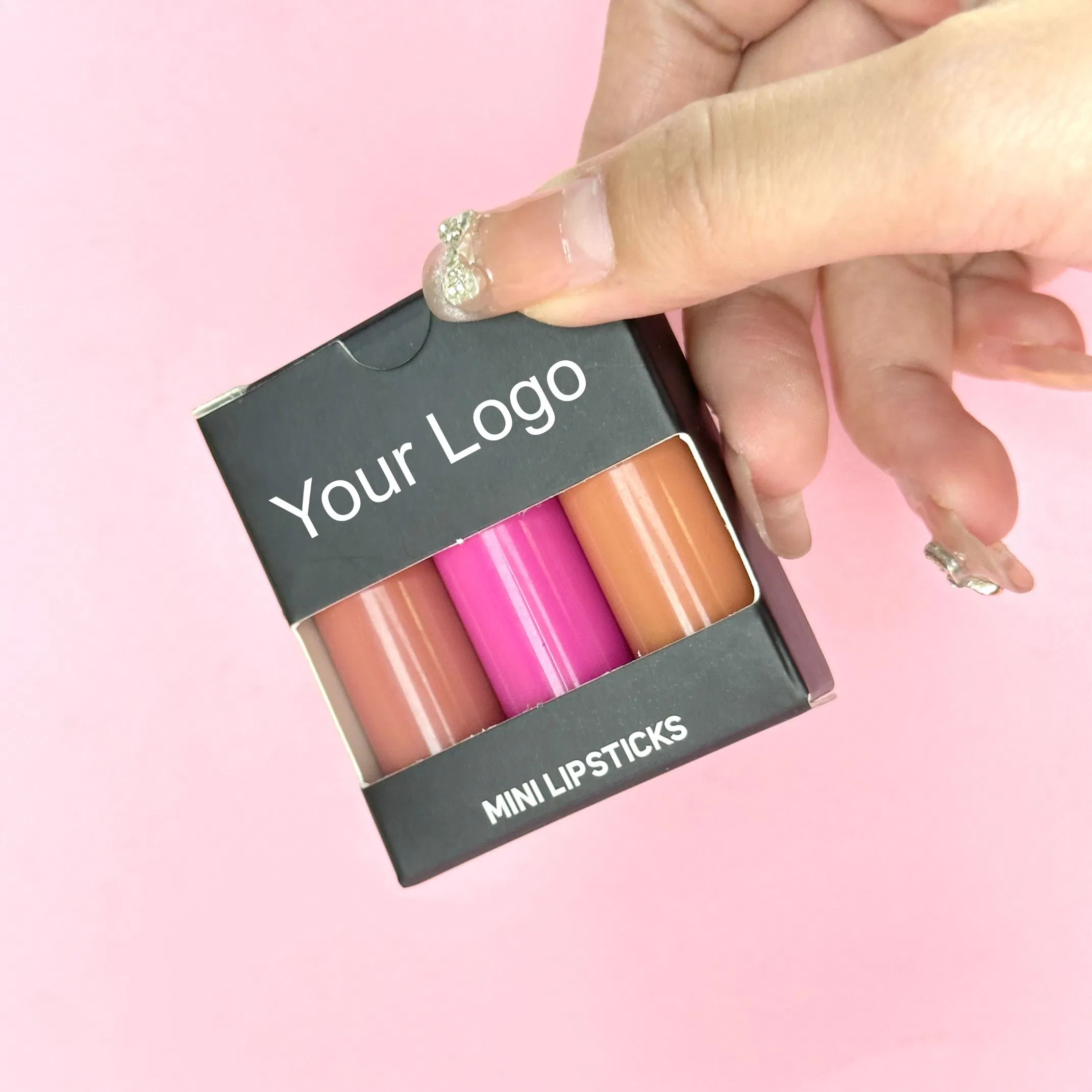 High Quality Makeup Mini Lipstick Set Custom Your Brand Lipgloss Set