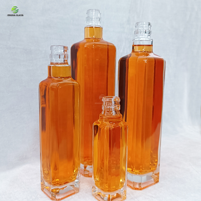 Wholesale Custom Embossed Alcohol with Screw Cap