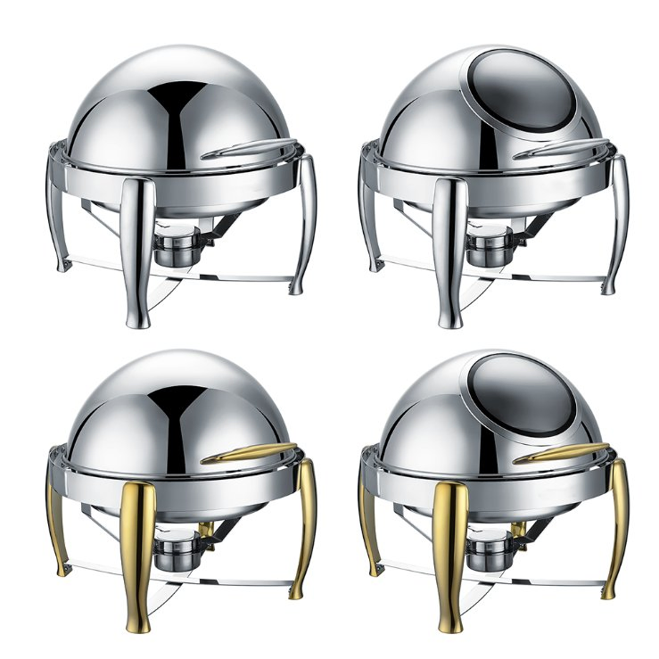 Restaurant Buffet Display Oblong Classic Chafing Dish Buffet Set