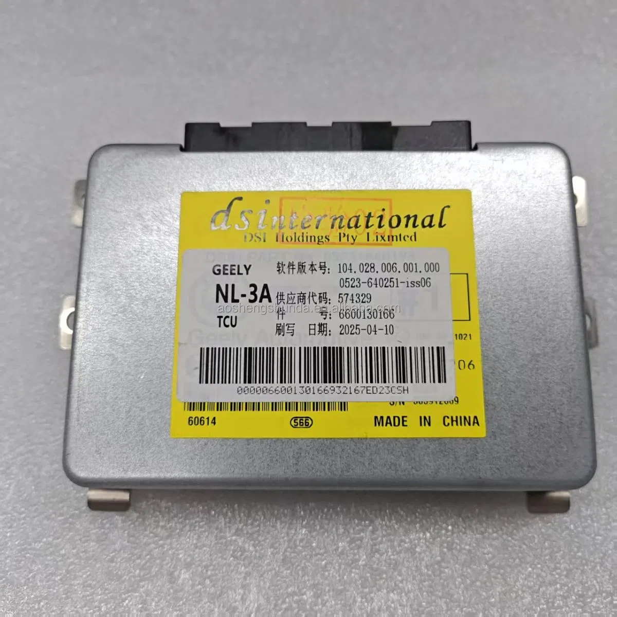 Brand New Auto Transmission Computer 6600130166 for Geely_Nl-3A