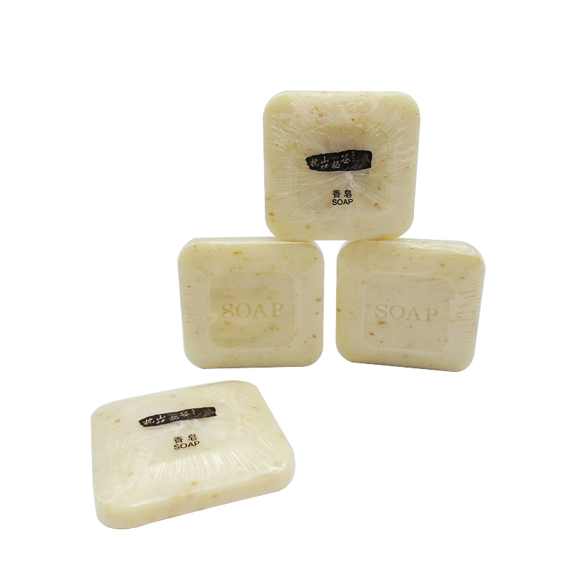 Private Label Body Care Eco-Friendly Bathroom Hotel Natural Wheat Bran Soap