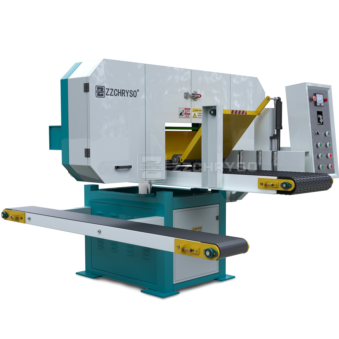 Станок ленточнопильный горизонтальный промышленный по металлу