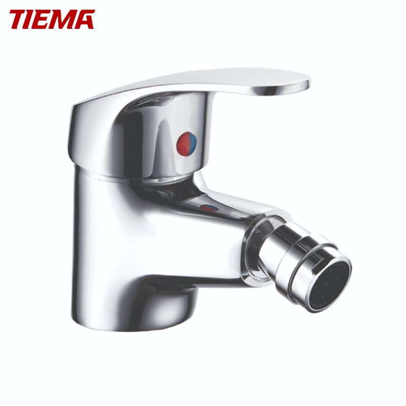 Смеситель для биде Tiema с подъёмным рычагом