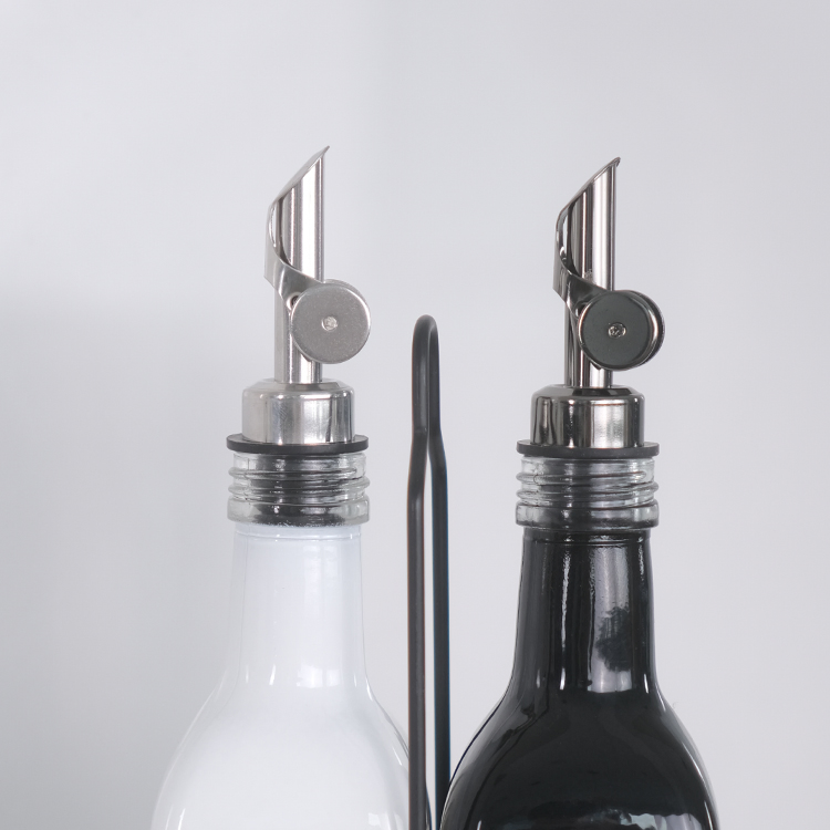 Premium Steel Wine Dispenser with Drip-Free Pouring Feature