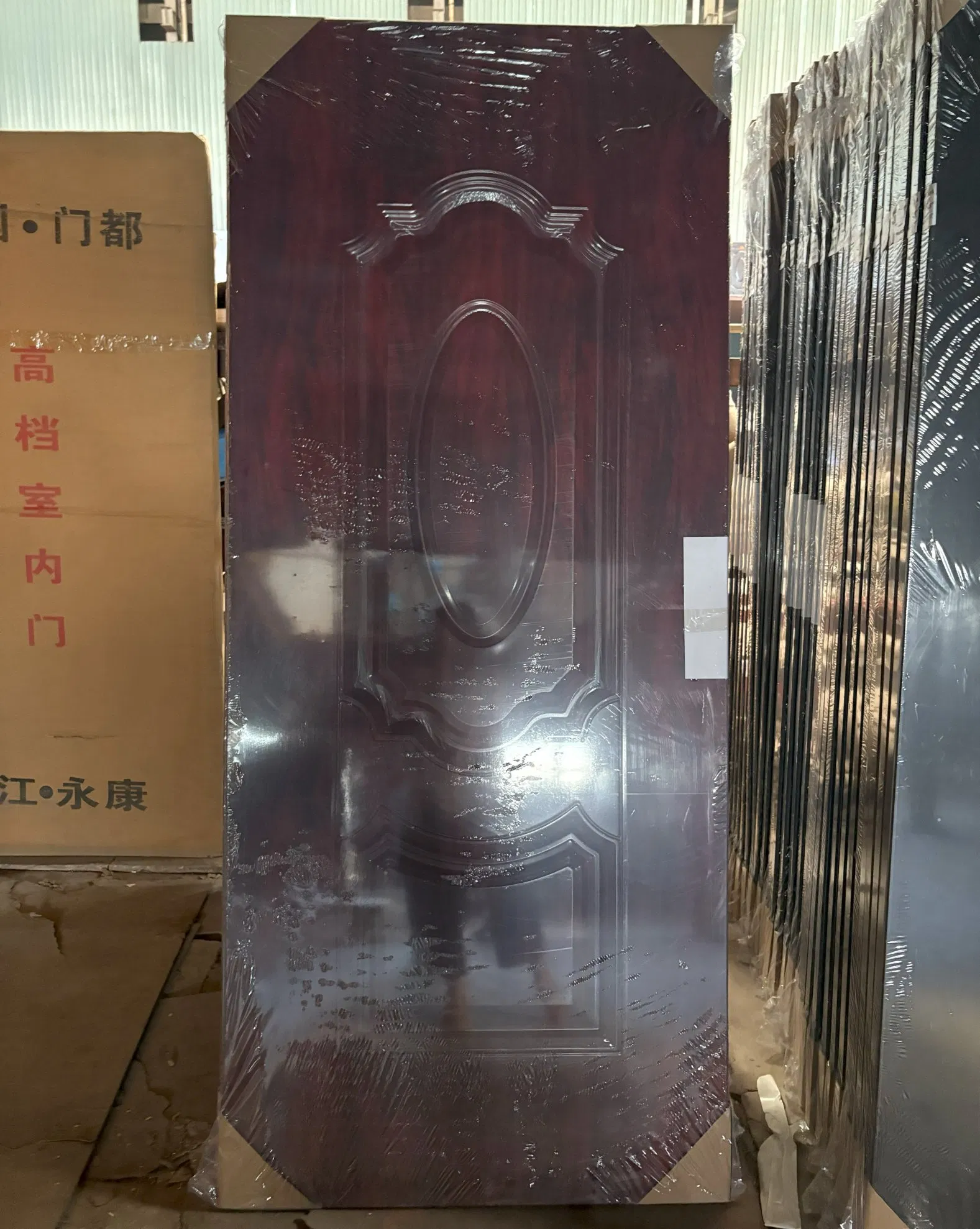 Classic Cheap Steel American Panel Security Door Interior Door