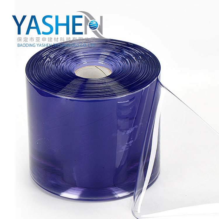 Multiple Extrusion Heat Sheeting Transparent Rain Protection PVC Flexible Strip Curtain