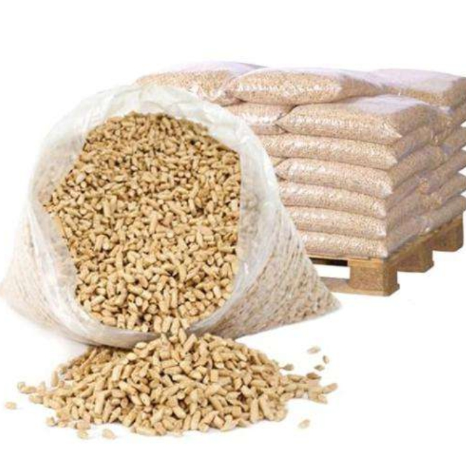 Buy 100% All-Natural Hardwood Pine Biomass Wood Pellet for BBQ Smoker Pellet Grills Briquette Shape 6mm Diameter Packed in Bag