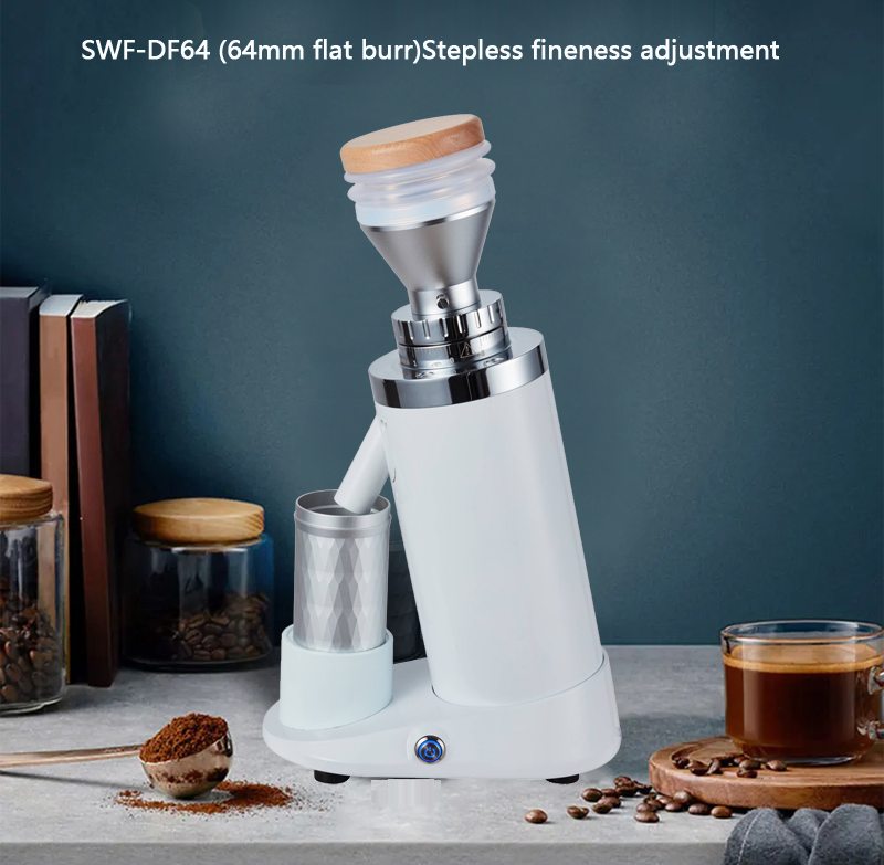 Gen 2 Mill Titanium Df64 Flat Burr 64mm Electric Coffee Bean Grinder