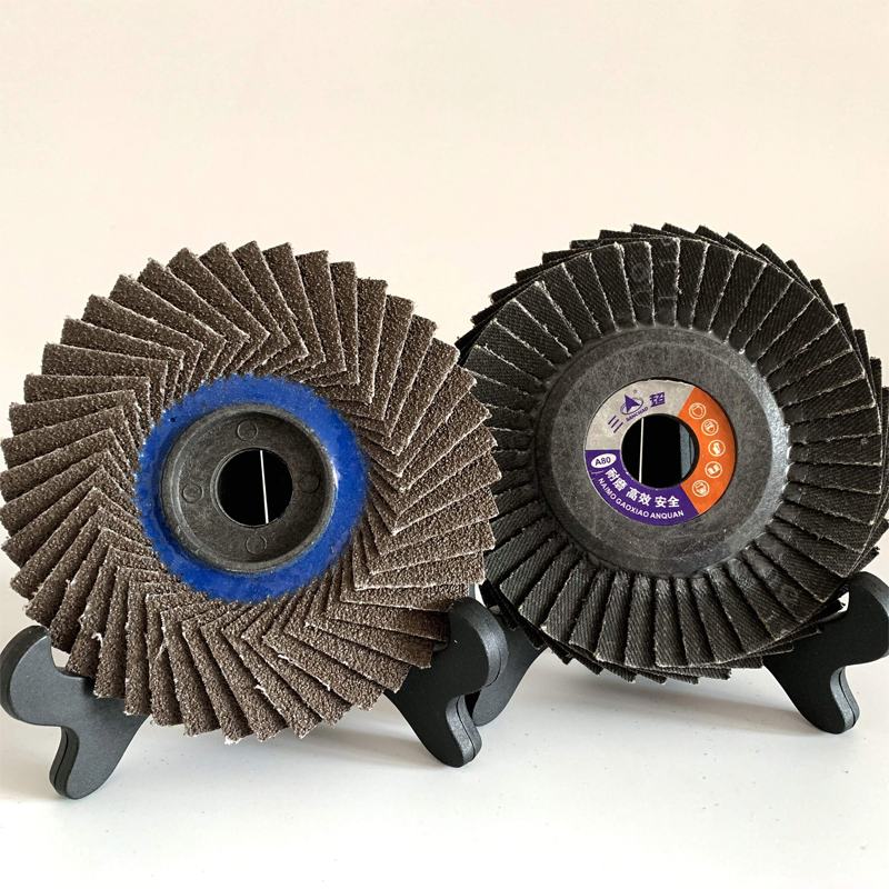 Лепестковый шлифовальный круг 100 мм, абразивный