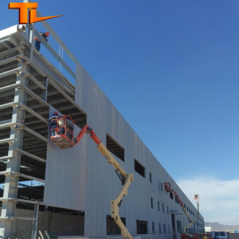 Quick Assembly Steel Office Shed for Multi-Story Use