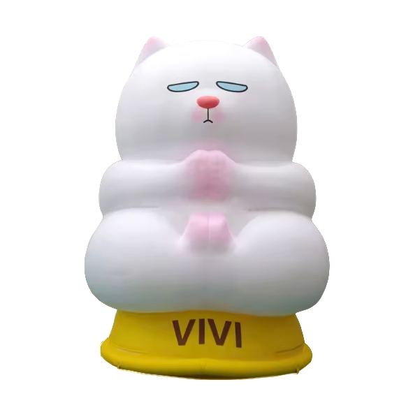 Eye-Catching Inflatable Cat Figures for Outdoor Advertising Displays