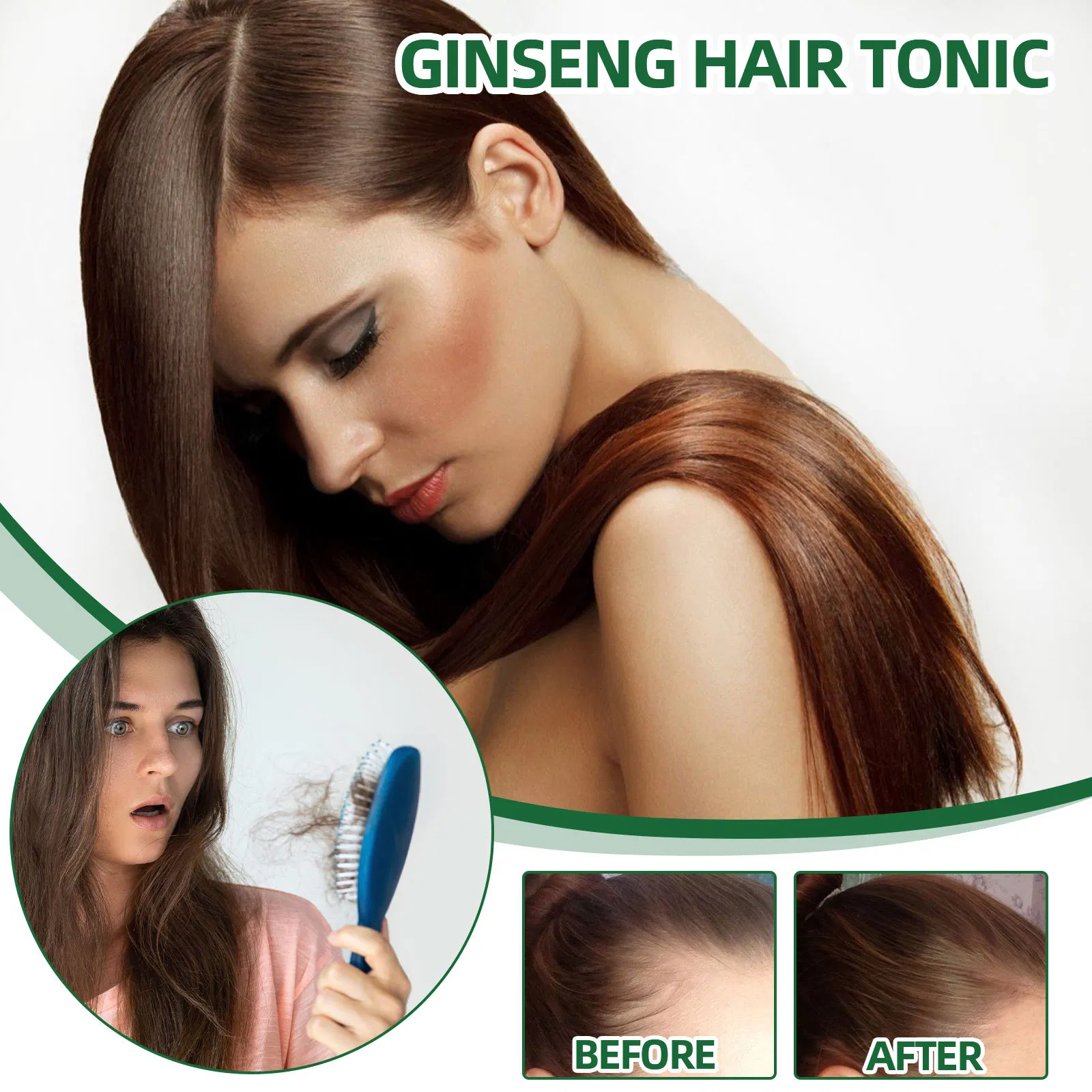 New Arrival Natural Herbals Hair Growth Spray Wholesale Hair Growth Serum Treatment Anti Hair Loss Products