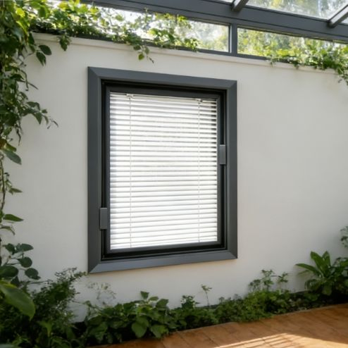 Magnetic Dimming, Cordless Operation Built-in Hollow Louver, Anti-Pinch Safety