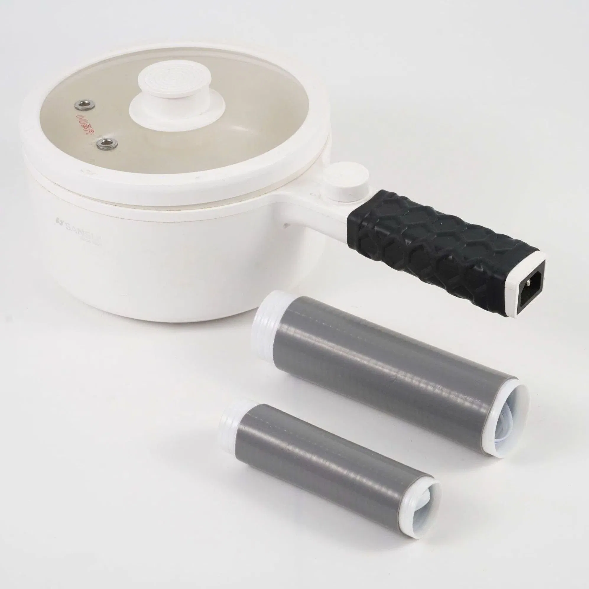 Self-Shrink Handle Sleeve for Any Handle & Grip Secure Sealing Solution Protective Pot Cover