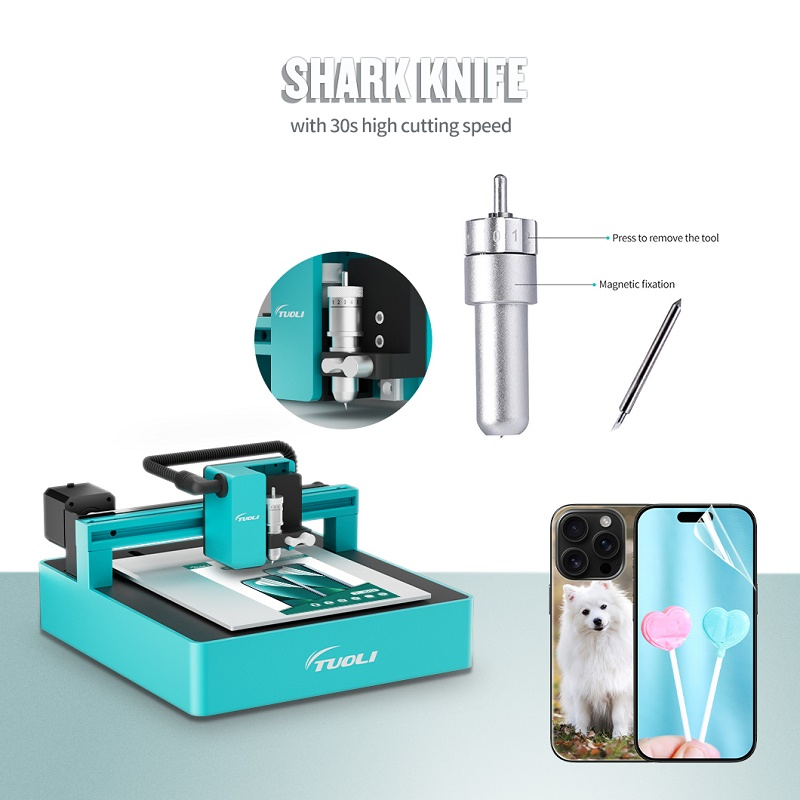 Лазерный резак для плёнки Tuoli: автомат для создания защитных стёкол