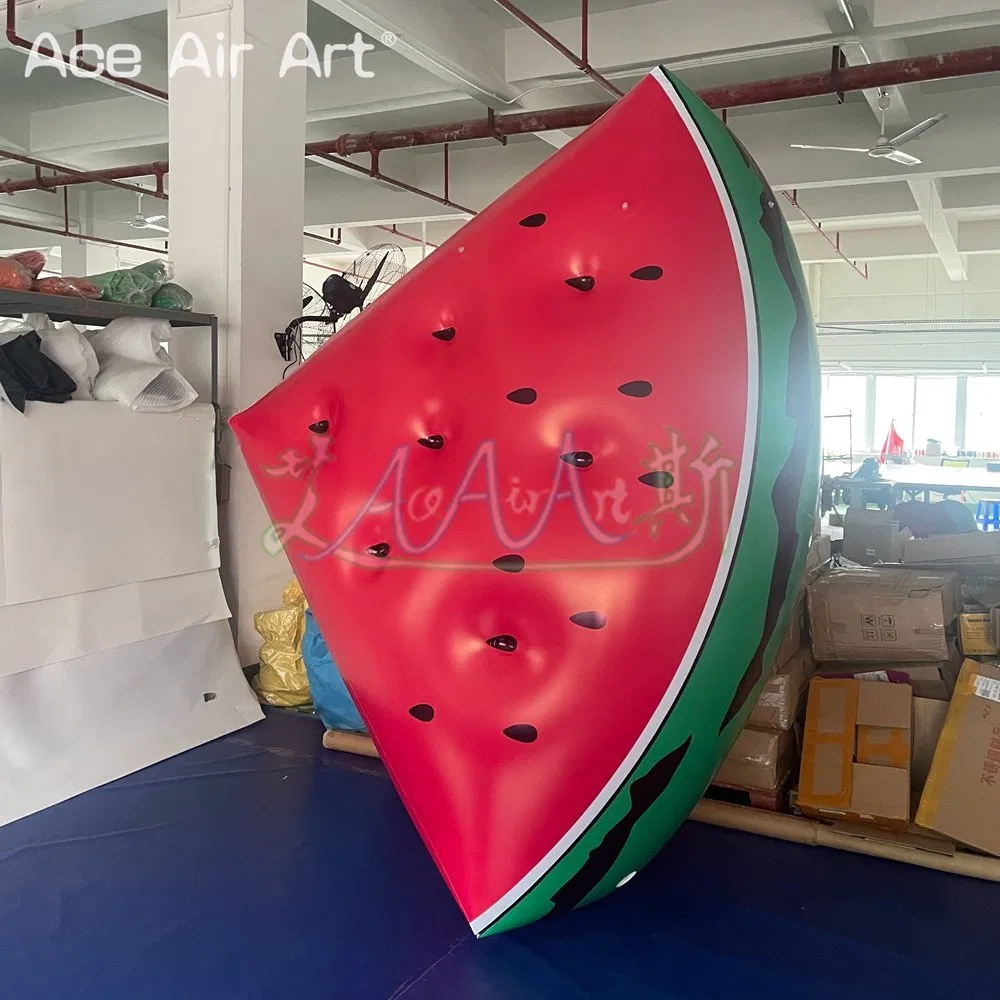 3mh PVC Inflatable Watermelon Fruit Model with Air Pump for Outdoor Display or Fruit Party