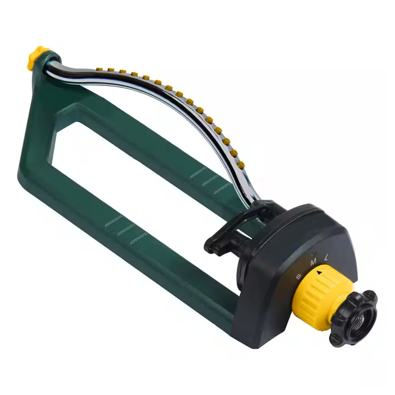 180 Degree Adjustable Oscillating Water Sprinkler for Lawn Garden