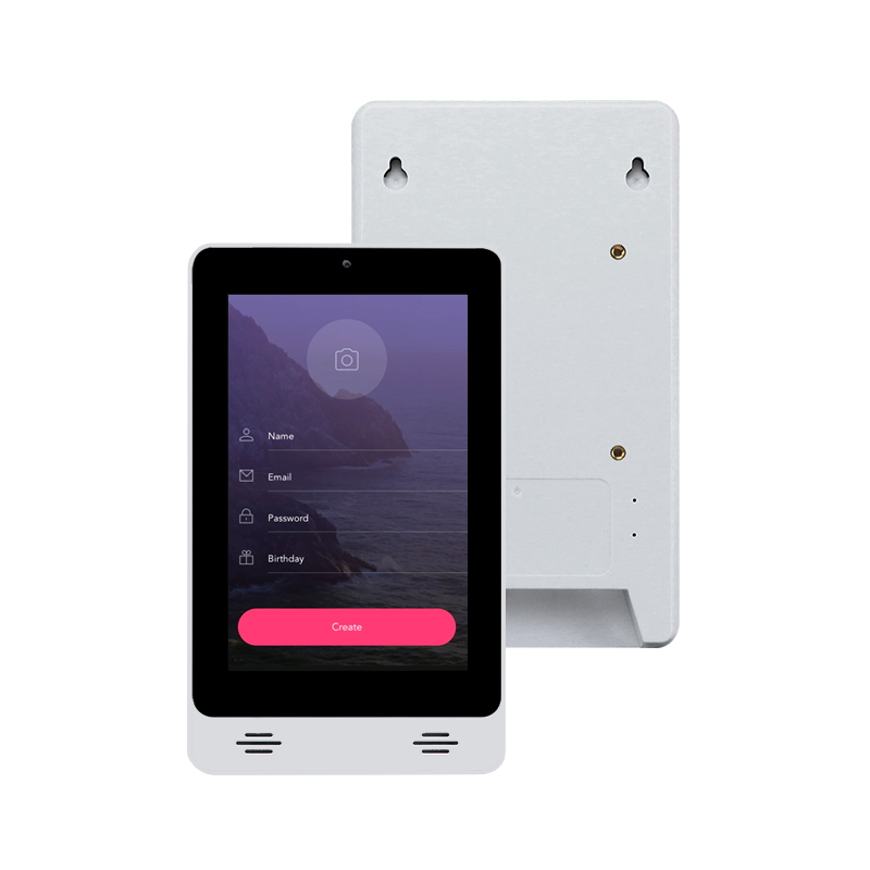 Wall-Mounted 8 "Touch Screen Android10/11 Black and White Tablet Smart Home with Poe and Shock-Proof Effects