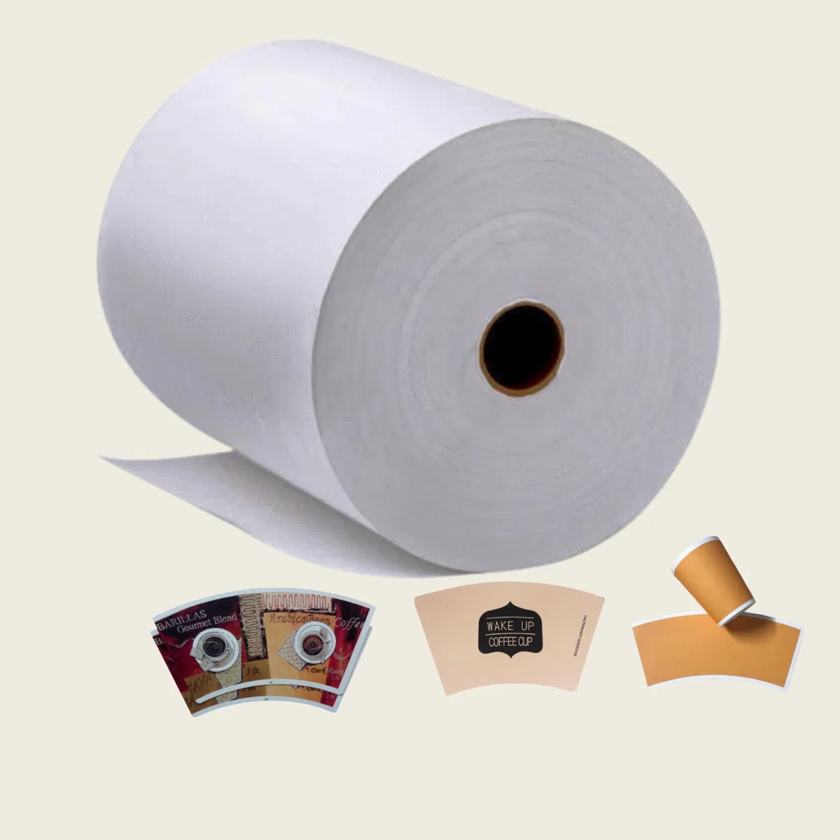 Food Grade Paper Cup Roll Disposable for Cold Drinking