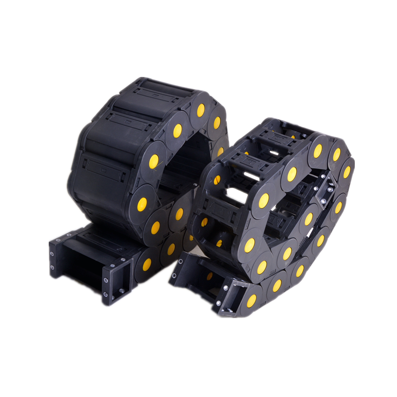 Plastic PA66 Material Electrical Nylon Cable Drag Chain