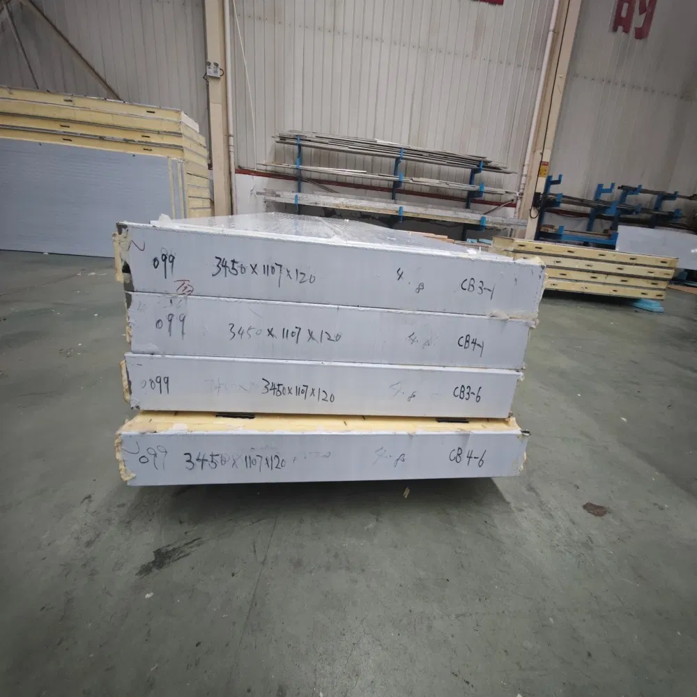 High Quality Polyurethane Cold Room Panel for Freezer Warehouse and Meat Plants