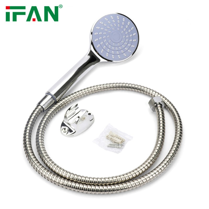 Ifan Low Price Plastic Shower Head Soft Spray Shower Head 1/2 Inch Shower Head with Filter