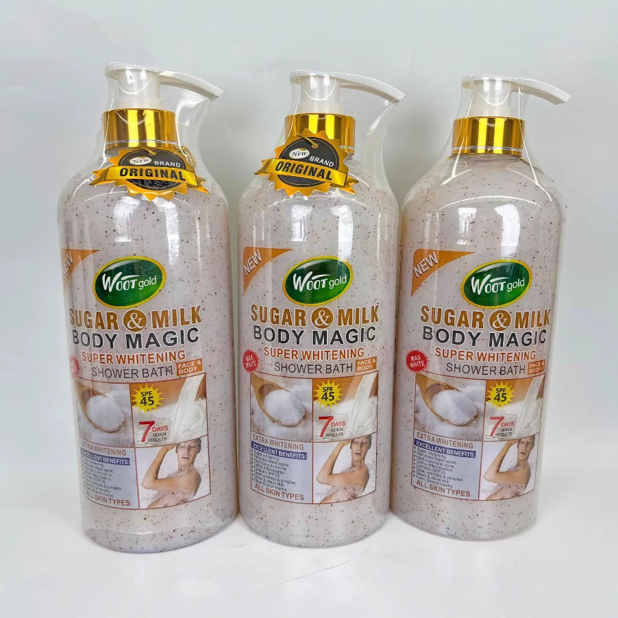 Exfoliating Whitening Nourishing Skin Hydrating Refresh Face & Body Care Shower Gel