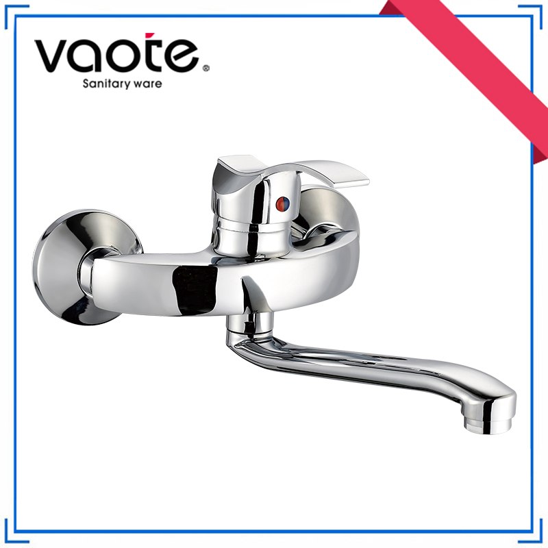Wholesale High Quality Bathroom Single Lever Chromed Beass Wash (VT 10803)