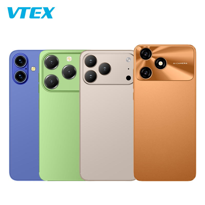 6.7 " 4G LTE Android 16 CPU T615 4GB RAM 128GB ROM 5000mAh Battery Stylish Design Mobile Phones